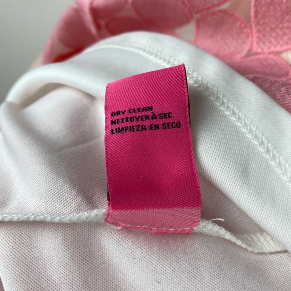 Betsey Johnson Womens Dress Size 6 Pink Appliqué Circles Fit & Flare Sleeveless - Picture 14 of 14